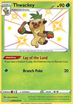 Thwackey - Shining Fates (Secret Rare) [SHF-SV5]