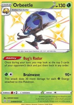 Orbeetle - Shining Fates (Secret Rare) [SHF-SV9] Hoofdafbeelding