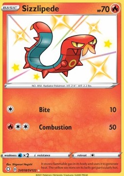Sizzlipede - Shining Fates (Secret Rare) [SHF-SV18] Hoofdafbeelding