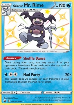 Galarian Mr. Rime - Shining Fates (Secret Rare) [SHF-SV21] Immagine principale del prodotto