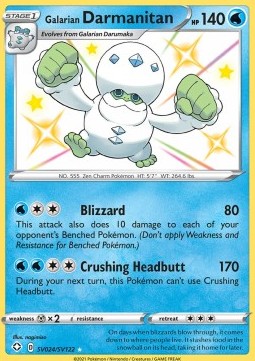 Galarian Darmanitan - Shining Fates (Secret Rare) [SHF-SV24] Hover Image