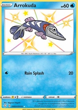 Arrokuda - Shining Fates (Secret Rare) [SHF-SV31] Hover Image