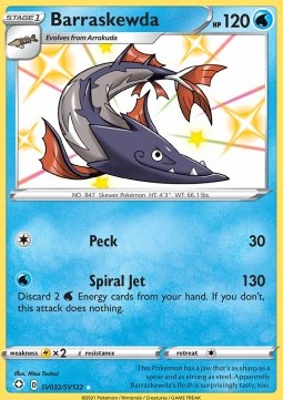 Barraskewda - Shining Fates (Secret Rare) [SHF-SV32] Hover Image