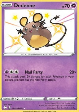 Dedenne - Shining Fates (Secret Rare) [SHF-SV51] Hoofdafbeelding