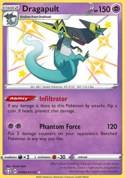 Dragapult - Shining Fates (Secret Rare) [SHF-SV62] Hoofdafbeelding