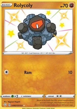 Rolycoly - Shining Fates (Secret Rare) [SHF-SV67] Hover Image