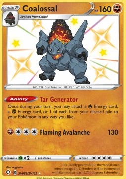 Coalossal - Shining Fates (Secret Rare) [SHF-SV69] Hoofdafbeelding