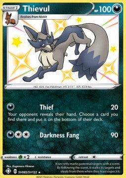 Thievul - Shining Fates (Secret Rare) [SHF-SV82] Hover Image