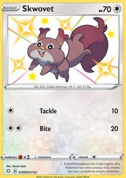 Skwovet - Shining Fates (Secret Rare) [SHF-SV99] Hover Image