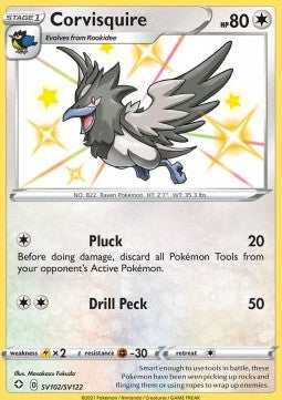 Corvisquire - Shining Fates (Secret Rare) [SHF-SV102] Hover Image