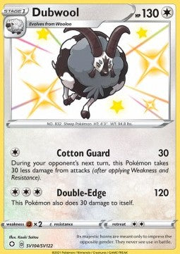 Dubwool - Shining Fates (Secret Rare) [SHF-SV104] Hoofdafbeelding