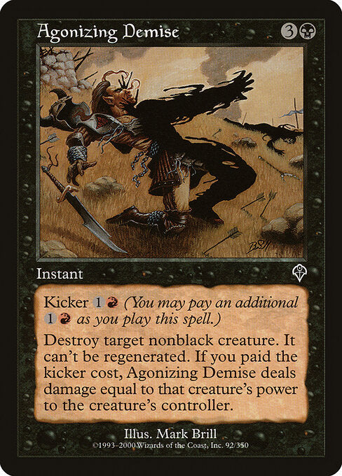 Agonizing Demise – Invasion (INV-92) Magic: The Gathering card | LC-REM-20260804-15151504195916-539ac5e1-4bad-4f70-abac-e70c406bebec Hoofdafbeelding