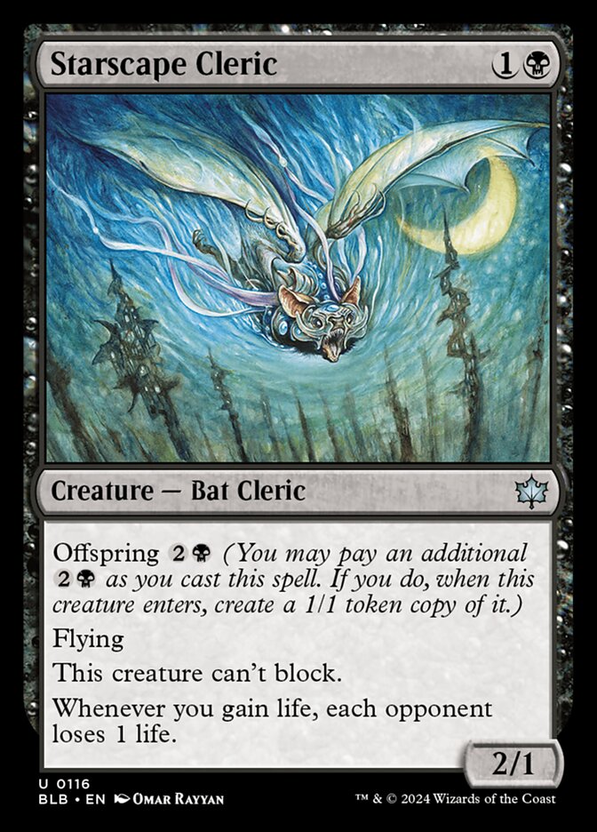 Starscape Cleric - Bloomburrow (Uncommon) [BLB-116] Main image