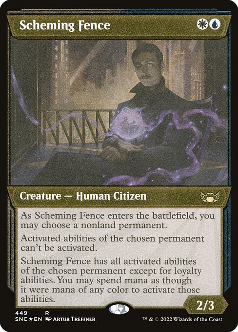 Scheming Fence – Streets of New Capenna (SNC-449) Magic: The Gathering card | LC-REM-20260804-15383474766156-53ac46c1-4439-46c3-8180-302057dbbd69 Imagen principal del producto