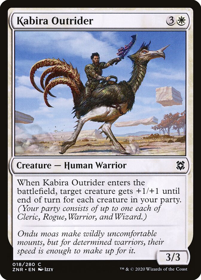 Kabira Outrider - Zendikar Rising (Common) [ZNR-18]