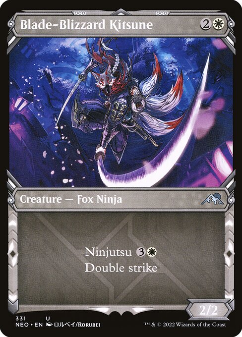 Blade-Blizzard Kitsune – Kamigawa: Neon Dynasty (NEO-331) Magic: The Gathering card | LC-REM-20260804-15150918467916-53d244d4-c2c4-4032-b249-794556d79429