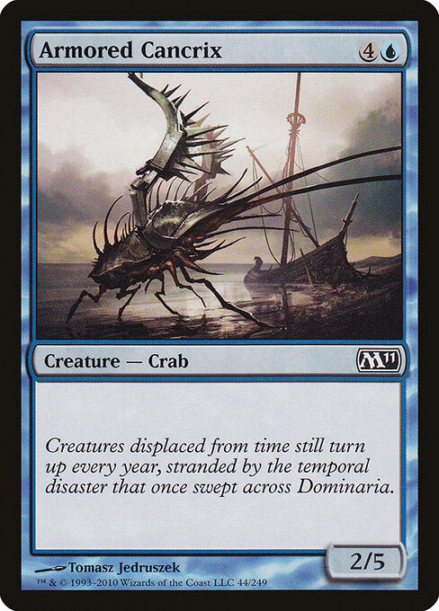 Armored Cancrix – Magic 2011 (M11-44) Magic: The Gathering card