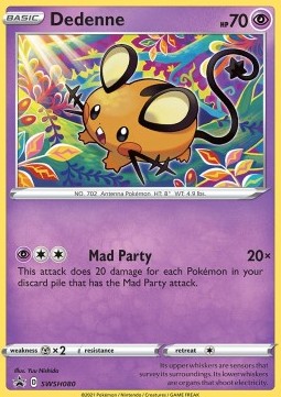 Dedenne - SWSH Black Star Promos (Promo) [SWSH-080] Hover Image