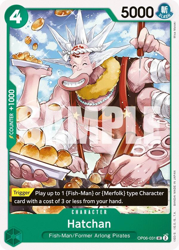 Hatchan (OP06-031) - Wings of the Captain (Uncommon) [OP06-031] — one-piece card