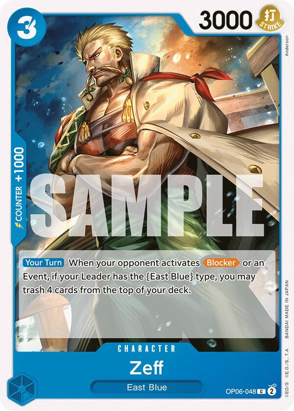 Zeff (OP06-048) - Wings of the Captain (Common) [OP06-048] — one-piece card