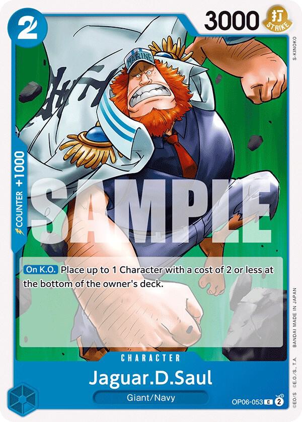 Jaguar.D.Saul (OP06-053) - Wings of the Captain (Common) [OP06-053] — one-piece card Immagine principale del prodotto