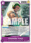 Vinsmoke Yonji (OP06-066) - Wings of the Captain (Common) [OP06-066] — one-piece card