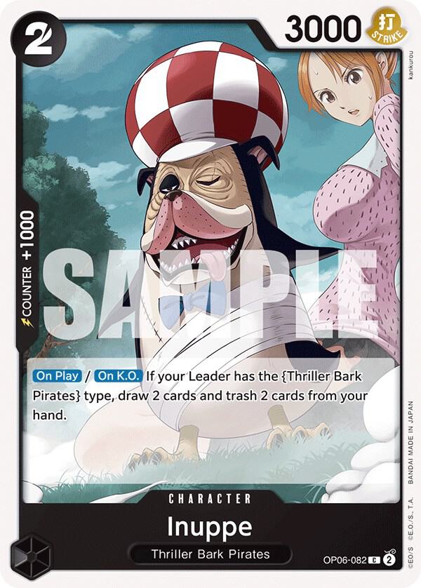 Inuppe (OP06-082) - Wings of the Captain (Common) [OP06-082] — one-piece card