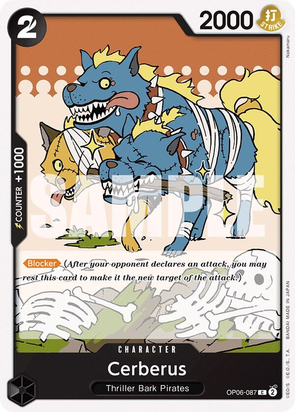 Cerberus (OP06-087) - Wings of the Captain (Common) [OP06-087] — one-piece card