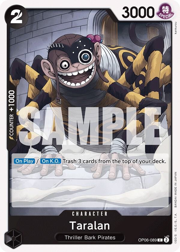 Taralan (OP06-089) - Wings of the Captain (Common) [OP06-089] — one-piece card
