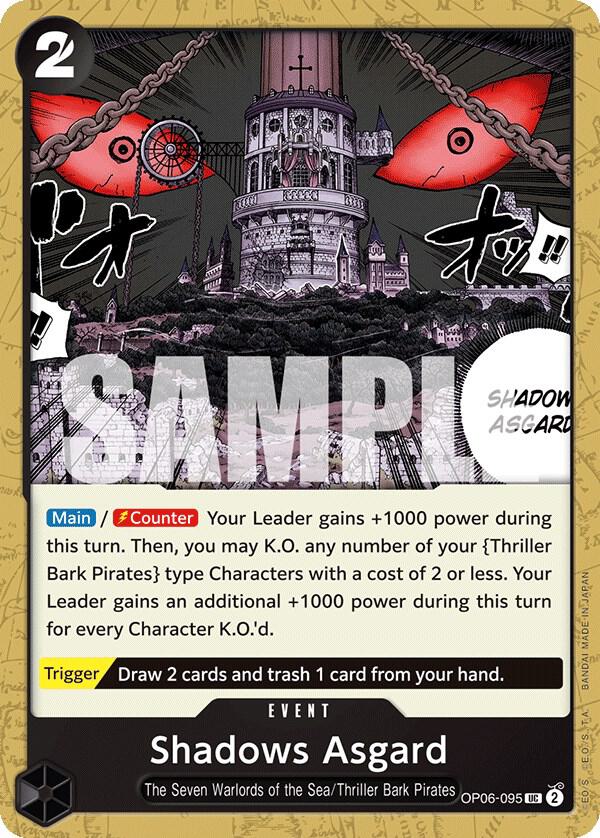 Shadows Asgard (OP06-095) - Wings of the Captain (Uncommon) [OP06-095] — one-piece card Immagine principale del prodotto