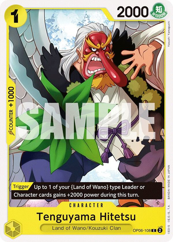 Tenguyama Hitetsu (OP06-108) - Wings of the Captain (Common) [OP06-108] — one-piece card