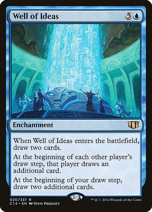 Well of Ideas – Commander 2014 (C14-20) Magic: The Gathering card | LC-REM-20260804-15151771844940-54227dc5-ca00-4b23-9fb0-f1dd7ff5691a