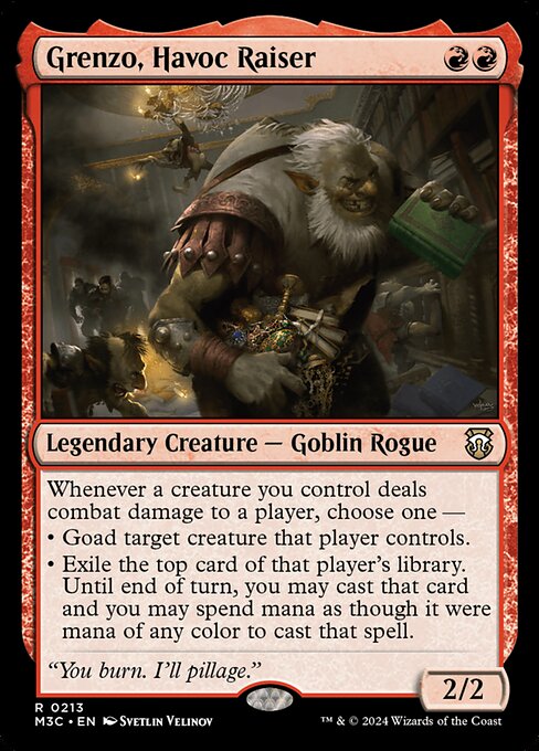 Grenzo, Havoc Raiser – Modern Horizons 3 Commander (M3C-213) Magic: The Gathering card | LC-REM-20260804-15339571642700-5423d57c-686c-4c86-99e8-b10f1140898f