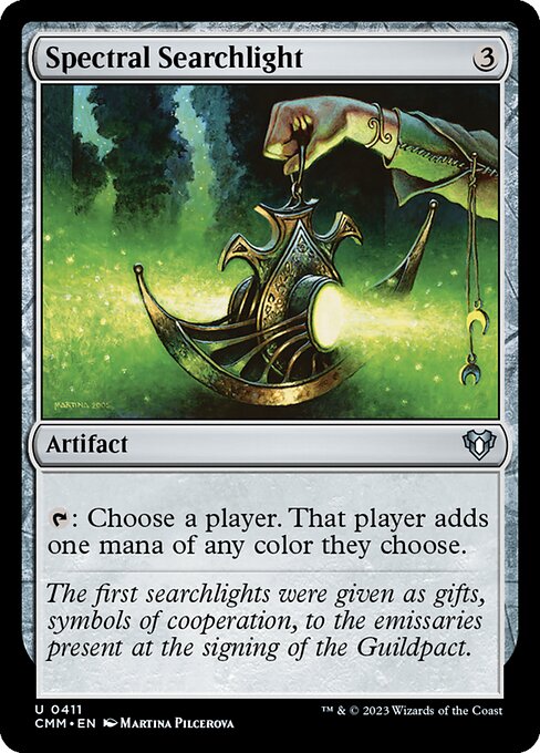 Spectral Searchlight – Commander Masters (CMM-411) Magic: The Gathering card