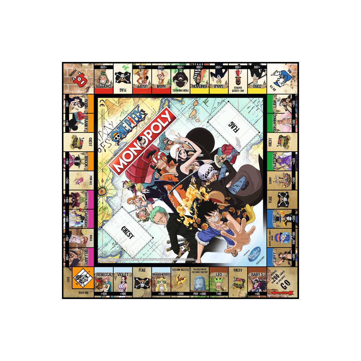 Monopoly One Piece (EN) – speelbord