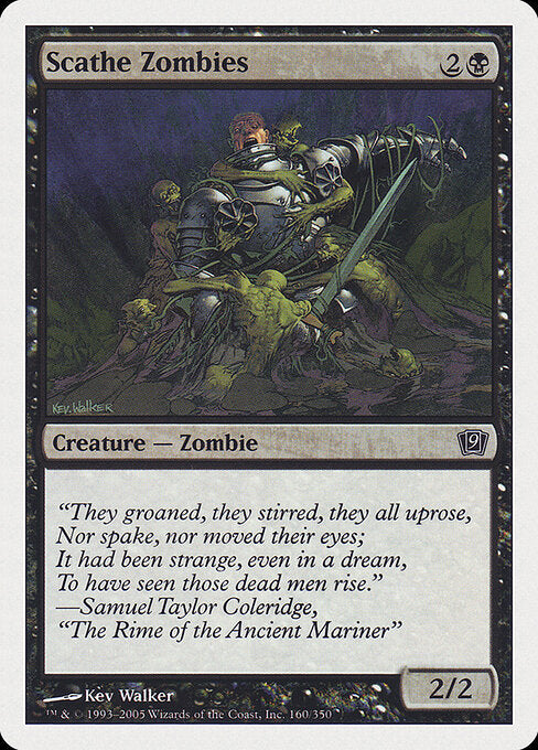 Scathe Zombies – Ninth Edition (9ED-160) Magic: The Gathering card Hauptbild
