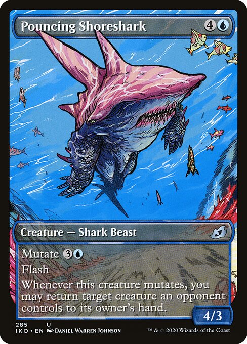 Pouncing Shoreshark – Ikoria: Lair of Behemoths (IKO-285) Magic: The Gathering card | LC-REM-20260804-15150899495244-54428228-83a0-440f-afe9-573c9d8640cc Main image