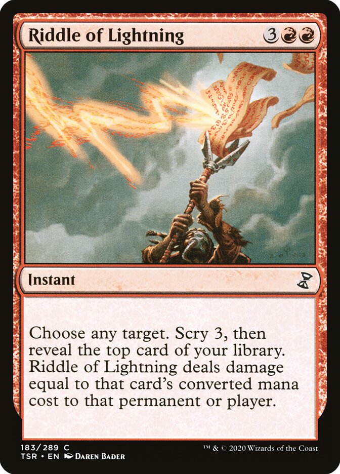 Riddle of Lightning - Time Spiral Remastered (Common) [TSR-183] Main image