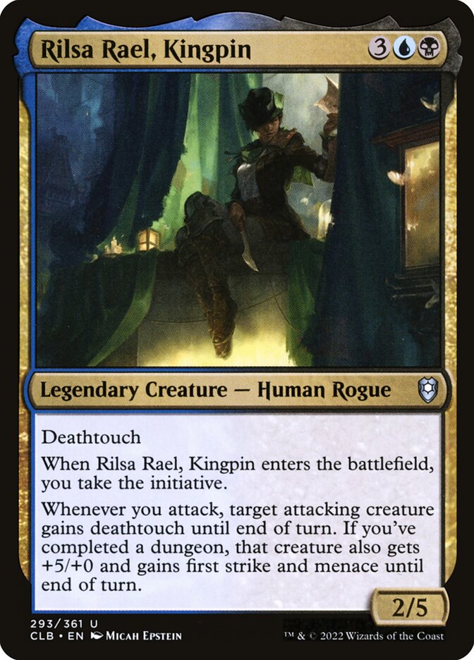 Rilsa Rael, Kingpin - Commander Legends: Battle for Baldur's Gate (Uncommon) [CLB-293] Image principale du produit