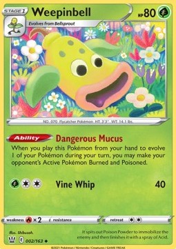 Weepinbell - Battle Styles (Uncommon) [BST-2] Hauptbild