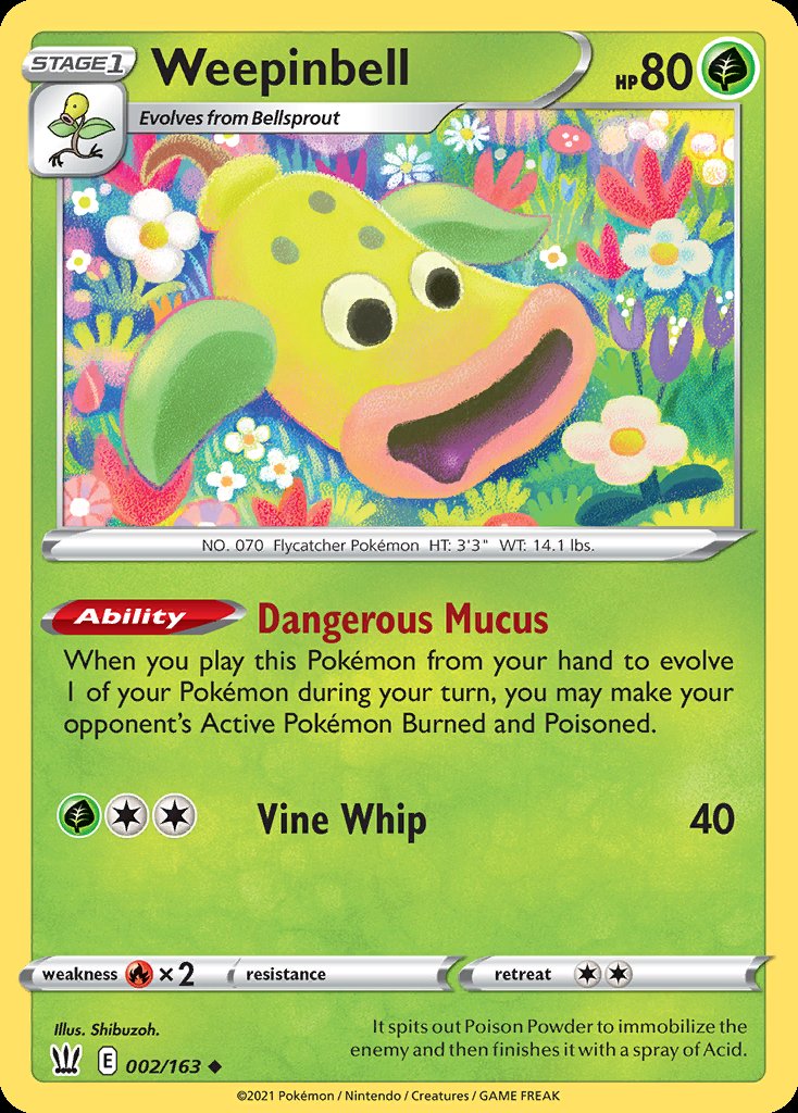 Weepinbell - Battle Styles (Uncommon) [BST-2] Image principale du produit