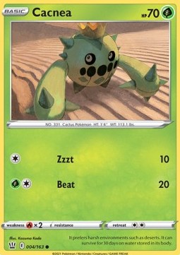 Cacnea - Battle Styles (Common) [BST-4] Immagine principale del prodotto