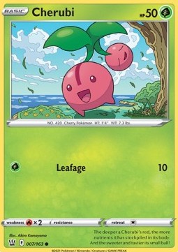 Cherubi - Battle Styles (Common) [BST-7] Hover Image