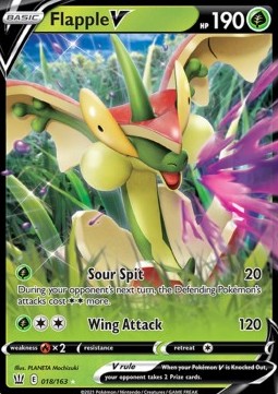 Flapple V - Battle Styles (Ultra Rare) [BST-18] Hauptbild