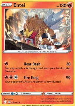 Entei - Battle Styles (Holo Rare) [BST-20] Immagine principale del prodotto