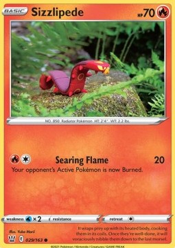 Sizzlipede - Battle Styles (Common) [BST-29] Immagine principale del prodotto