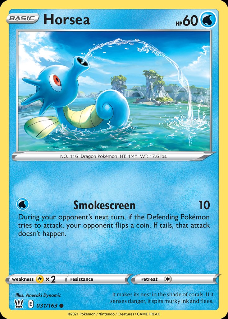Horsea - Battle Styles (Common) [BST-31] Hoofdafbeelding