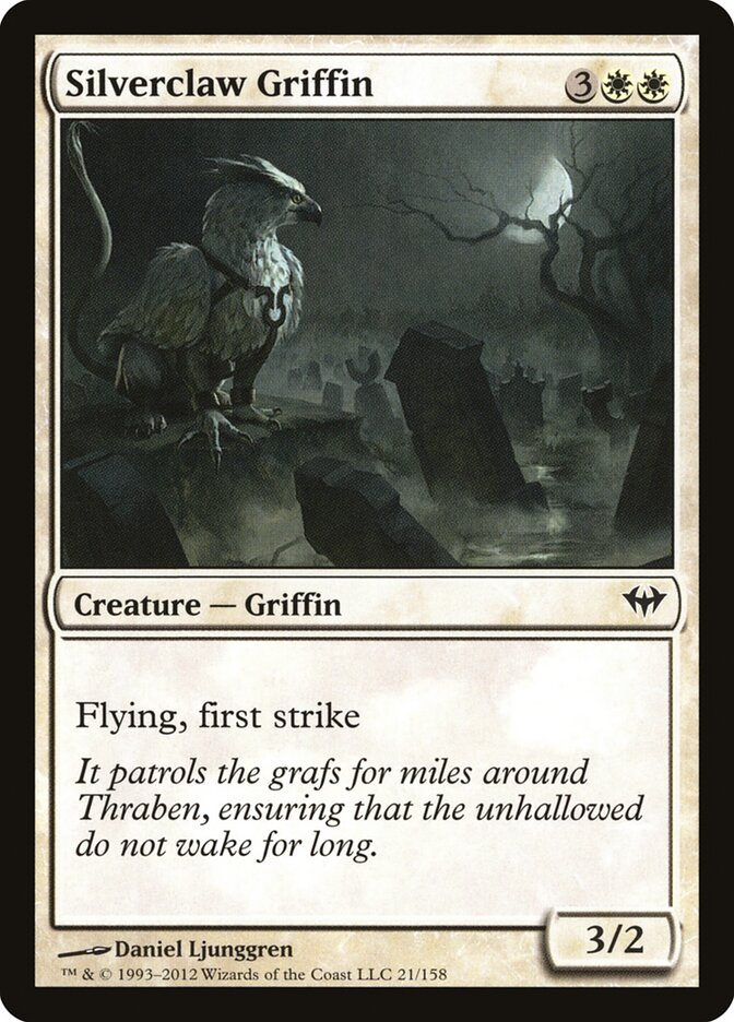 Silverclaw Griffin - Dark Ascension (Common) [DKA-21] Hauptbild
