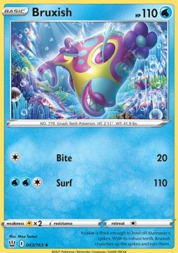 Bruxish - Battle Styles (Uncommon) [BST-43] Hauptbild