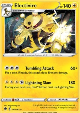 Electivire - Battle Styles (Rare) [BST-45] Main image